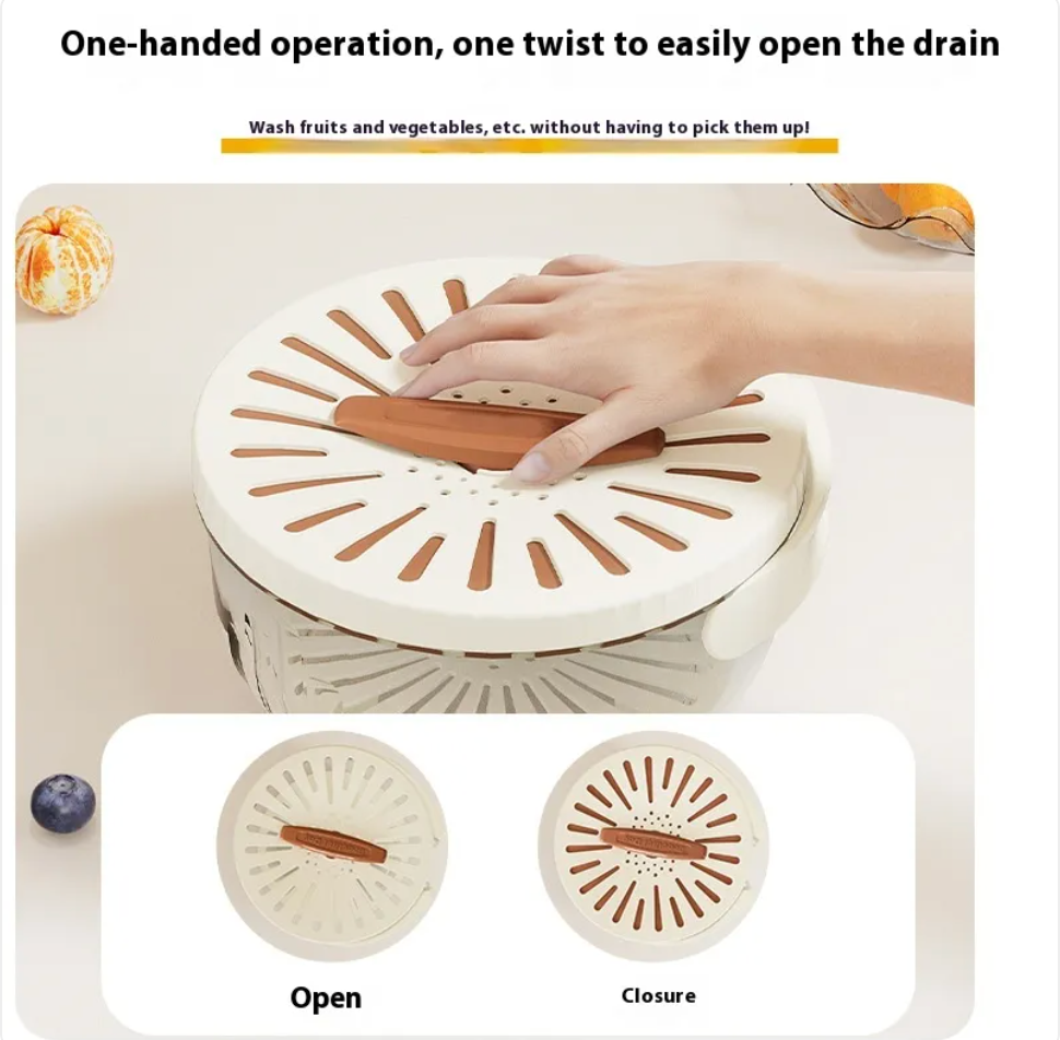 Rinse Collapsible Colander Bowl