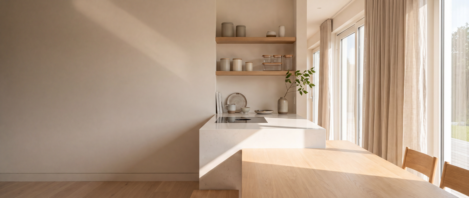 ORDE collection banner - organized kitchen and dining