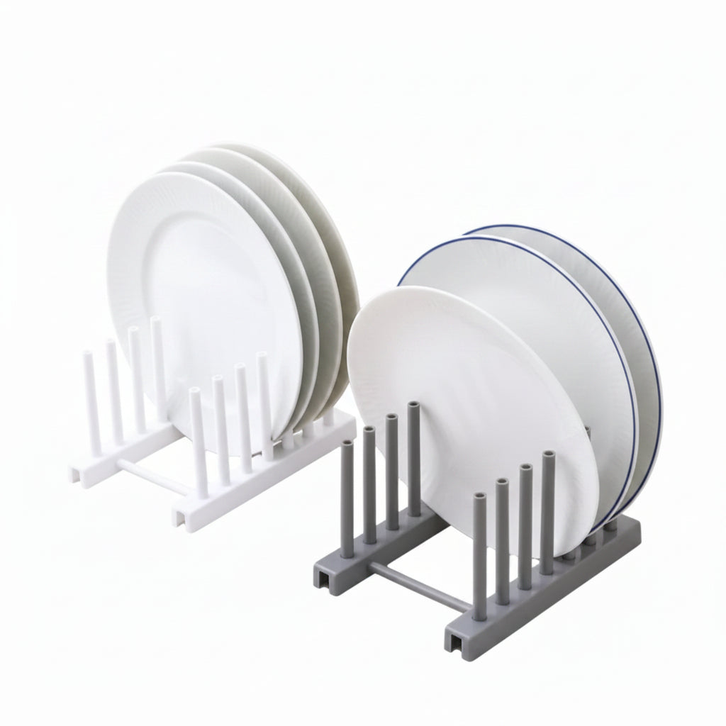 Aki pot lid rack and kitchen organizer