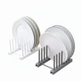 Aki pot lid rack and kitchen organizer