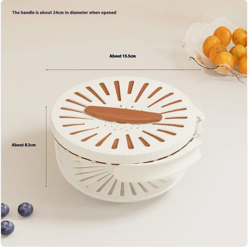Rinse Collapsible Colander Bowl