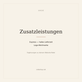 Zusatzleistungen zu deinem Shop